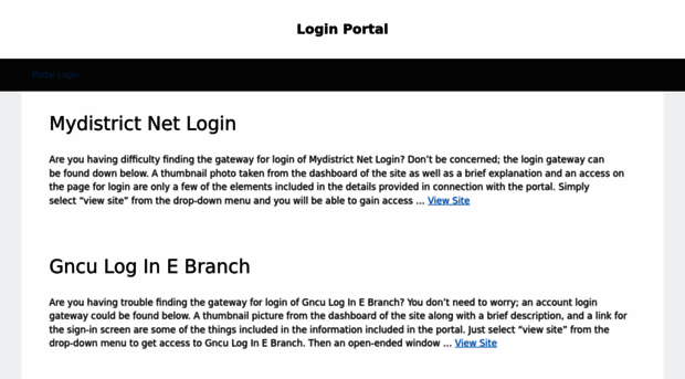 loginportal.net