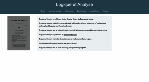 logiqueetanalyse.be