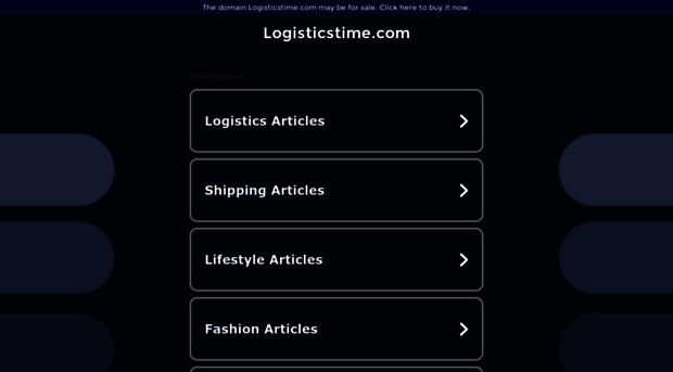 logisticstime.com