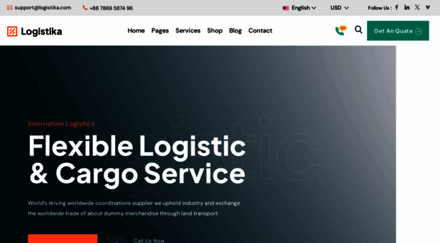 logistika-react.wpocean.com