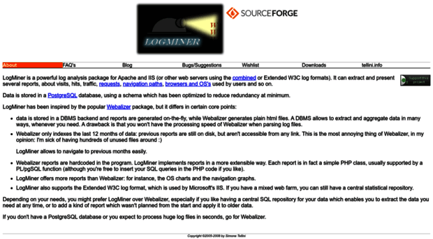 logminer.sourceforge.net