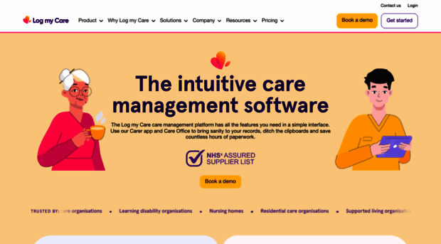 logmycare.co.uk