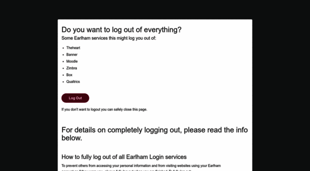 logout.earlham.edu