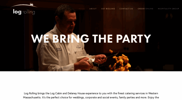 logrollingcatering.com