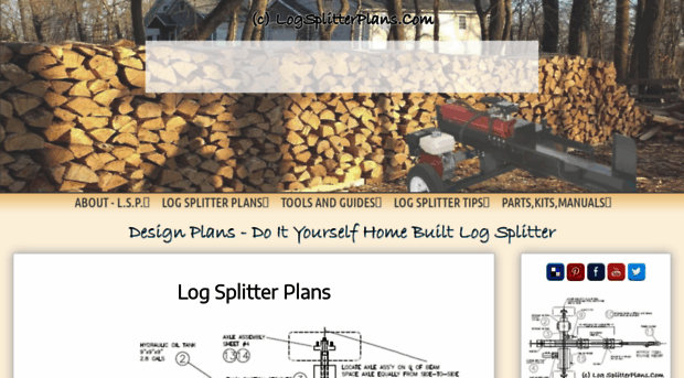 logsplitterplans.com