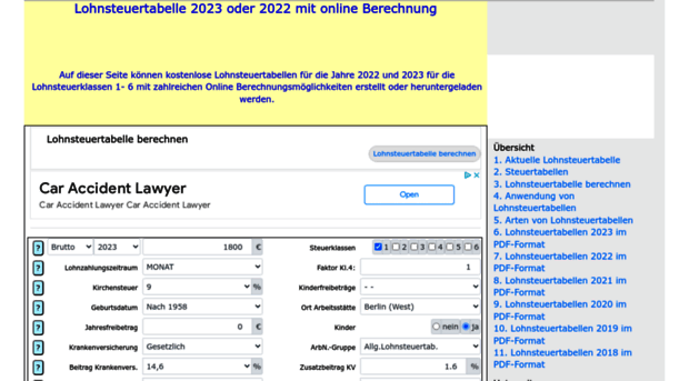 lohnsteuertabelle.com.de