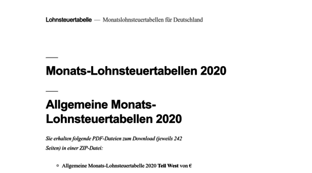 lohnsteuertabelle.de