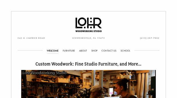 lohrwoodworkingstudio.com