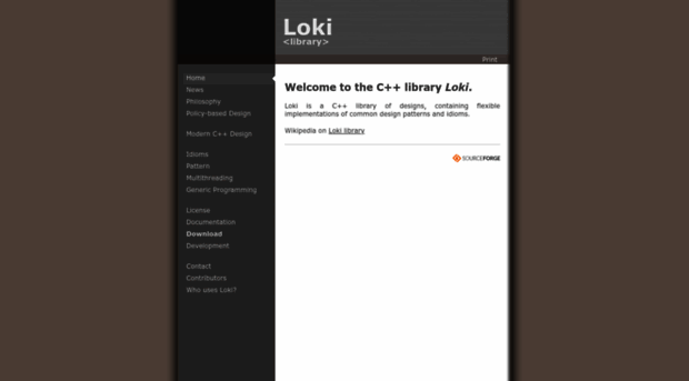 loki-lib.sourceforge.net