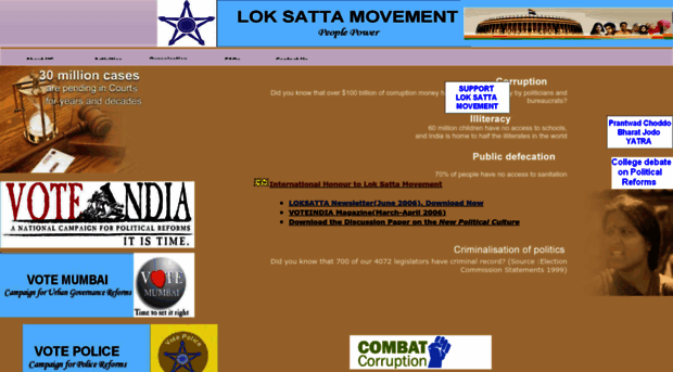 loksattamovement.com