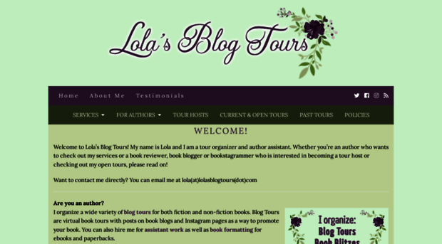 lolasblogtours.net