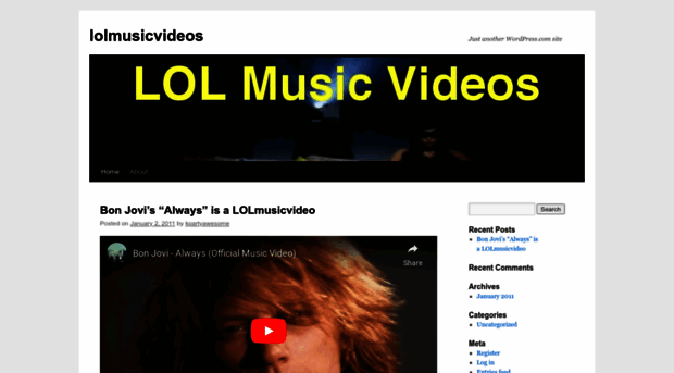 lolmusicvideos.wordpress.com