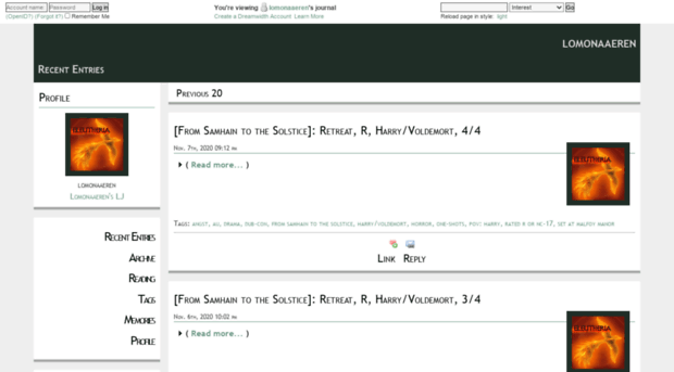 lomonaaeren.dreamwidth.org