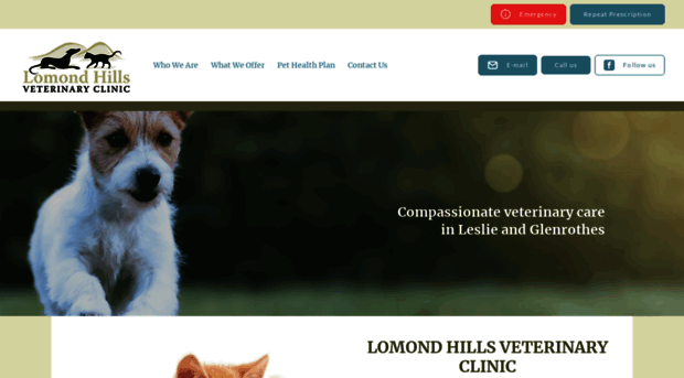 lomondhillsvets.co.uk