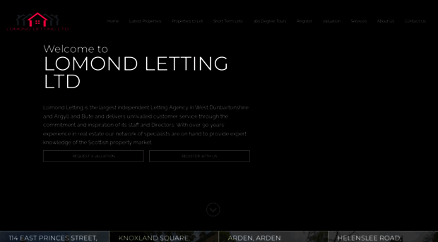 lomondletting.com