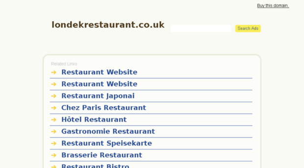 londekrestaurant.co.uk