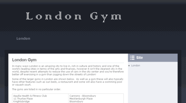 london-gym.com