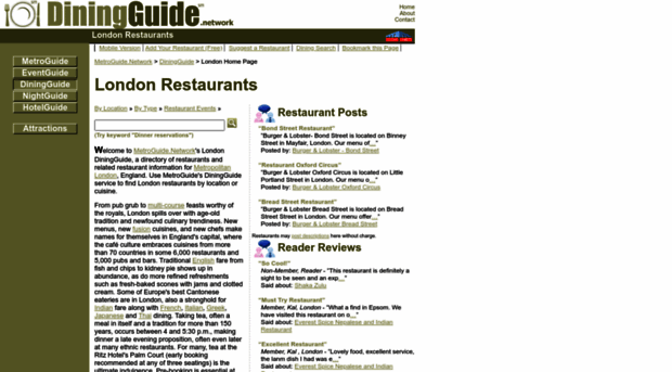 london.diningguide.com