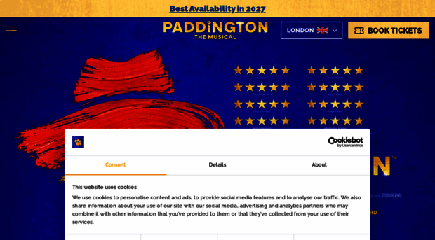 london.paddingtonthemusical.com