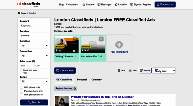 london.ukclassifieds.co.uk