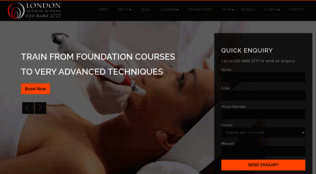 londonaestheticacademy.co.uk