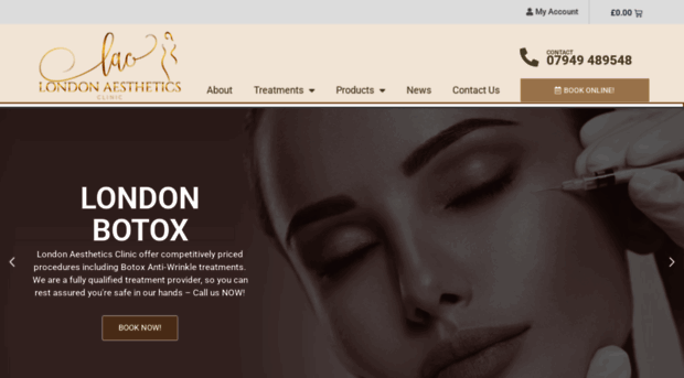 londonaestheticsclinic.com