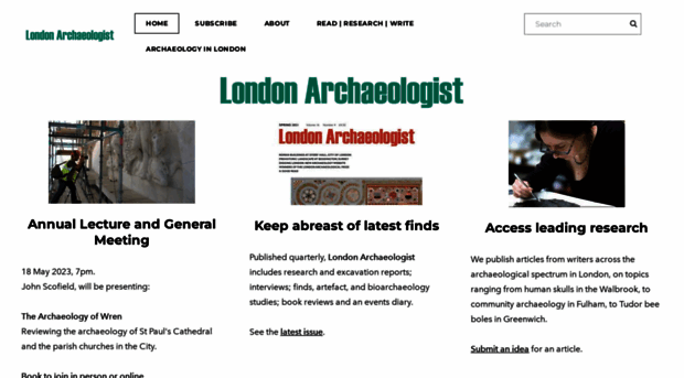 londonarchaeologist.org.uk