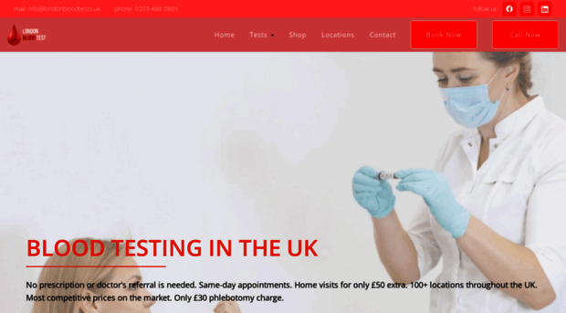 londonbloodtests.uk