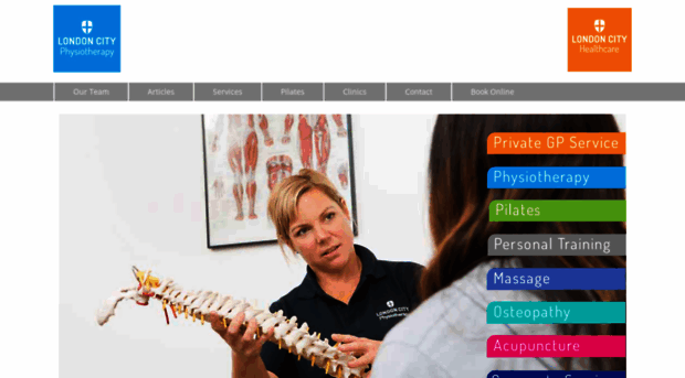 londoncityphysiotherapy.com