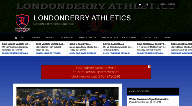 londonderryathletics.org