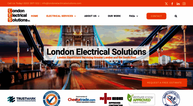 londonelectricalsolutions.com