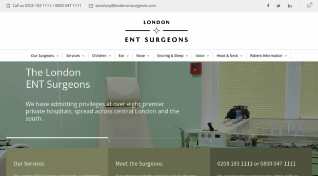 londonentsurgeons.com