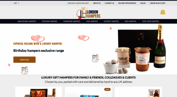 londonhampers.com