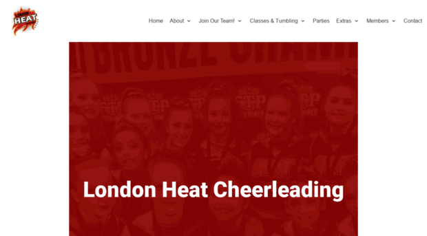 londonheatcheerleading.com