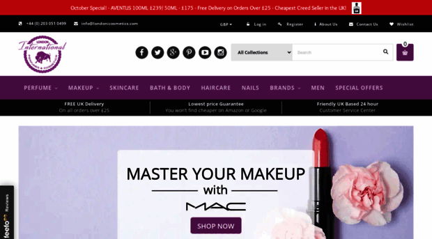 londonicosmetics.com