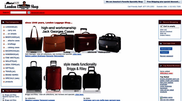 londonluggageshop.com