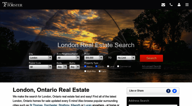 londonontariohomesearch.com