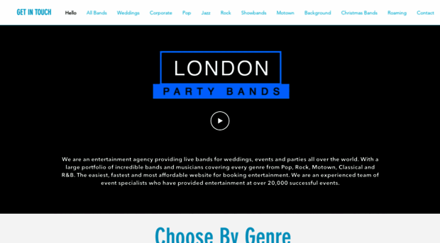 londonpartybands.com
