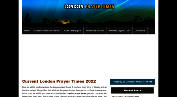 londonprayertimes.net