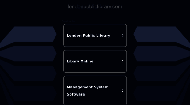 londonpubliclibrary.com