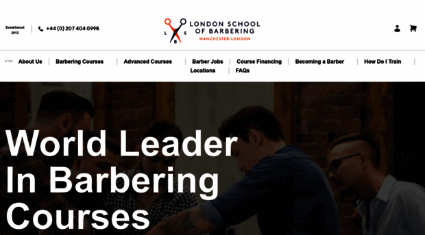 londonschoolofbarbering.com