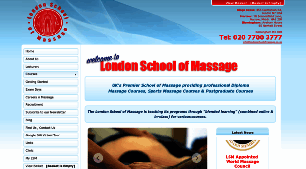londonschoolofmassage.co.uk