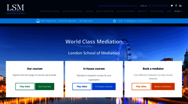 londonschoolofmediation.com