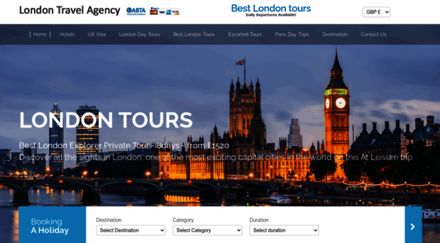 londontravelagency.co.uk