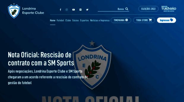 londrinaesporteclube.com.br