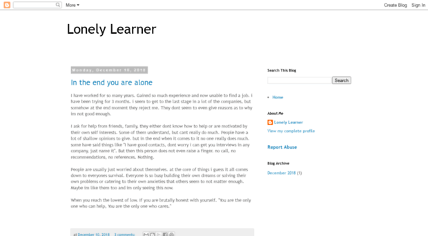 lonelylearner.com