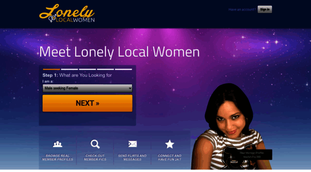 lonelylocalwomen.com