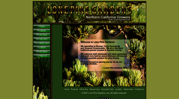 lonepinegardens.com