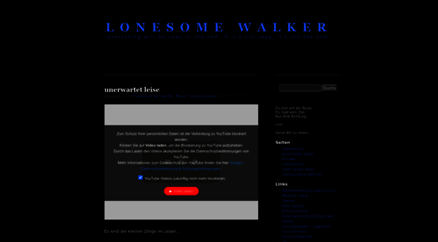 lonesomewalker.com
