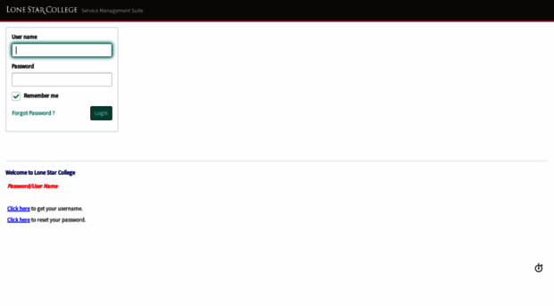 lonestar.service-now.com